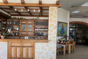 Weintour - Villa Melnik Empfangsbereich