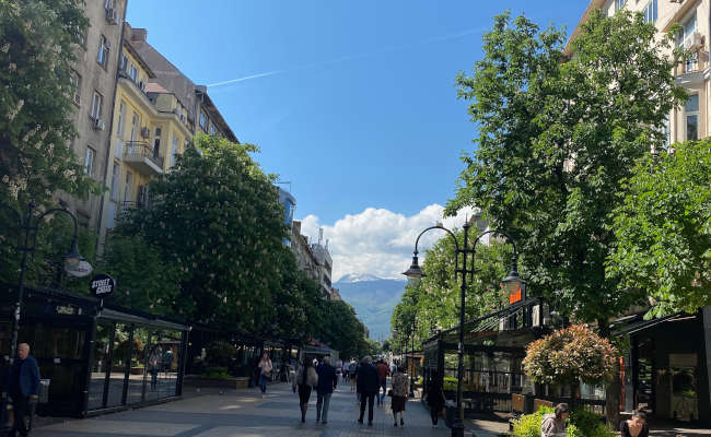 Städtetour Hauptstadt Sofia - Vitosha Boulevard