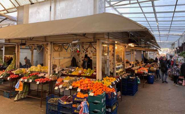 Städtetour Meereshauptstadt Varna - Markt Chataldzha